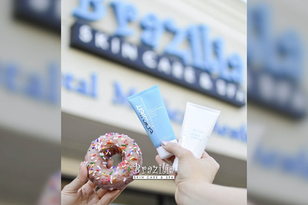 Doughnuts and Epicuren products, Brazilia Skin Care & Spa