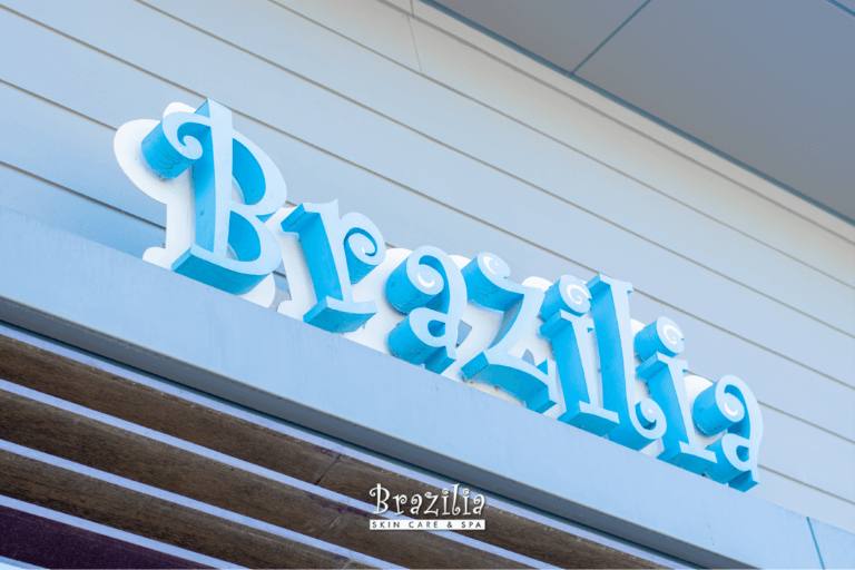 Brazilia Skin Care sign